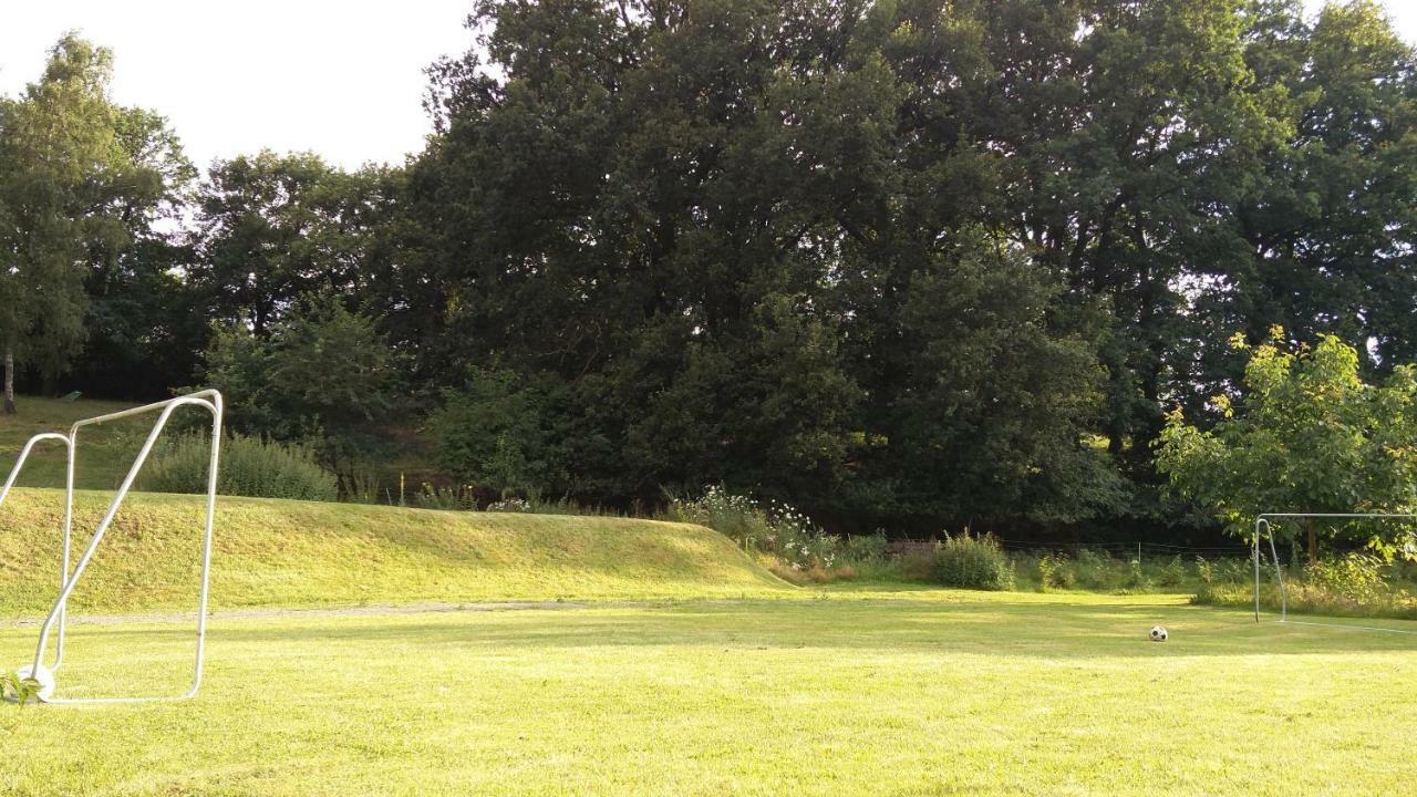 Zimmervermietung Am Holzberg Thallwitz Esterno foto